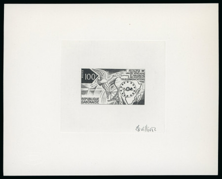 Stamp of France » Collections Colonies:  1965-1975, Lot de plus de 100 épreuves