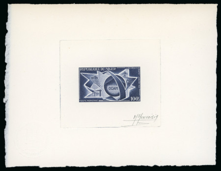 Stamp of France » Collections Colonies:  1965-1975, Lot de plus de 100 épreuves