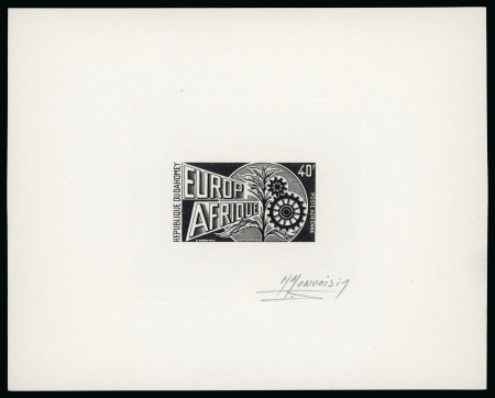 Stamp of Large Lots and Collections French Colonies (former): 1965-75 Accumulation of over