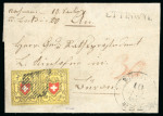 Stamp of Switzerland / Schweiz » Sammlungen 1845-1990 Reichhaltige Sammlung von Marken und Briefen in 25 Alben