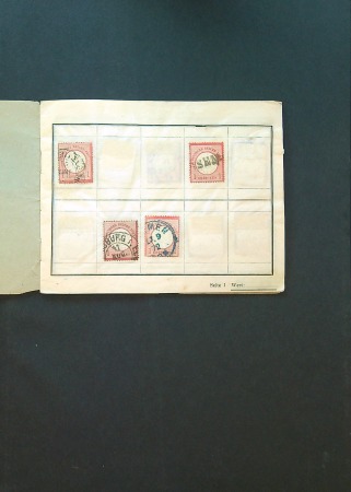 Stamp of Large Lots and Collections Germany:1872-1919 Accumulation of German Empire stamps in dealer stockbook
