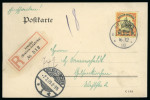 Stamp of Germany » German Colonies » German East Africa 1900-16 Issue frankings on 57 covers/cards/stationery