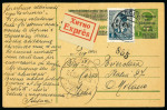 Stamp of Italy » Italian Occupations WWII » Lubiana (Ljubljana) 1941 Postal Stationery assembly of 16 items