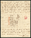 Stamp of Italy » Missions, Post Offices and Postal History Abroad » The "Grande Armée" in Russia 1812 (Dec 6) Entire letter from Warsaw (Poland), "N°. 4./GRANDE ARMÉE" 
