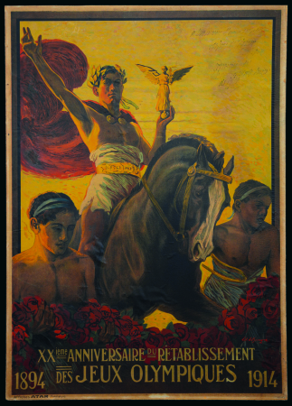 Stamp of Olympics » 1912-1916 Intervening Championships 1914 20th Anniversary of the Re-Establishment of the Olympic Games in Alexandria official poster