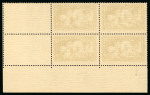 Stamp of France » Émissions à partir de 1900 1931, Bloc de 4 coin de feuille Y&T n°269 **, cote