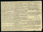 Stamp of France » Emission de Bordeaux 1870 1871, Journal Le Contribuable du samedi 3 juin affranchissement