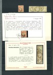Stamp of Large Lots and Collections Italian States - Naples: 1869 Collection on eight A4 stock pages