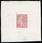 Stamp of France » Émissions à partir de 1900 1903, Semeuse lignée 20 centimes, lot de 2 épreuves