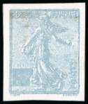 Stamp of France » Émissions à partir de 1900 1903, Semeuse lignée, lot de 5 essais dont couleur