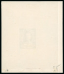 Stamp of Russia 1913 Romanov Tercentenary 5 Ruble, state 18 complete die proof in blackish brown on wove paper