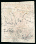 Stamp of Austria » Bohemia (Böhmen) Blattna - Bohemia (Böhmen). 1850 3kr, Müller 244a