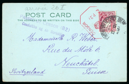 Stamp of Large Lots and Collections British Empire: 1891-1954, Group of 58 covers/cards