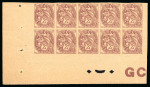 Stamp of France » Émissions à partir de 1900 1900, Type Blanc 2 centimes, Y&T n°108c non dentelé,
