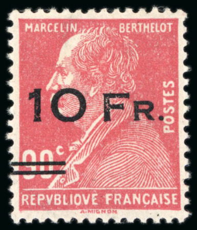 Stamp of France » Poste Aérienne 1928, Berthelot surchargé Île de France, Y&T PA 3,