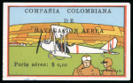 Stamp of Colombia » Airmails 1920, 10c Plane at Rest and Pilot Foreground, unused