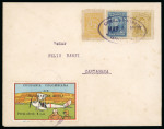 Stamp of Colombia » Airmails 1920, 10c Plane at Rest and Pilot Foreground, on cover