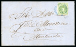Stamp of Argentina » General issues 1862, 10c green, a choice example with very good margins