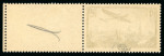 Stamp of France » Poste Aérienne 1936, Avion survolant Paris 50 francs vert foncé,