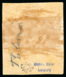 Stamp of France » Type Cérès de 1849-1850 1850, Cérès non dentelé 40 centimes orange, Y&T