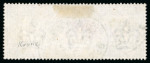 Stamp of Great Britain 1884, £1 brown-lilac OA, wmk Crowns, used with two strikes of a Gracechurch St. registered oval ds