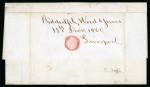 Stamp of Great Britain 1856-59, Group of 7 covers with Surface Printed frankings