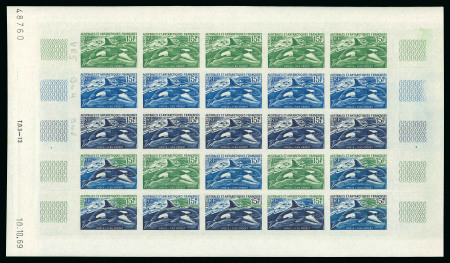 Stamp of Colonies françaises » TAAF 1969, 15 francs Orque des îles Crozet, Y&T n°30,