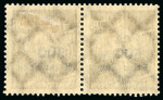 Stamp of Germany » German Empire 1923, 25m + 500m ocher-brown, "M" of the 500 denomination missing