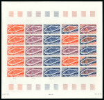 Stamp of Colonies françaises » TAAF 1972, 22 francs à 135 francs Poissons, Y&T n°43/45,