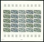 Stamp of Colonies françaises » TAAF 1972, 22 francs à 135 francs Poissons, Y&T n°43/45,