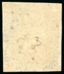 Stamp of Great Britain 1840, 1d grey-black pl.3 ML used, with fine to very good margins