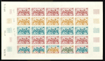 Stamp of Colonies françaises » TAAF 1974, 61 et 87 francs Flore, Y&T n°52/53, jeu de 2