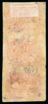 Stamp of Brazil 1854-61, 280r red, an appealing pair of items including rare vertical strip of three