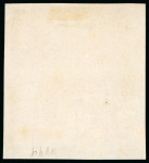 Stamp of Uruguay 1864, 6c red bull's blood, 6c red-brick and 10c ochre in unused blocks of four