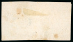 Stamp of Uruguay 1866, Surcharged "Escuditos" trio including 10c on