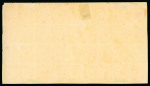 Stamp of Paraguay 1870, 1r rose, block of 36 (4x9) from the upper left corner of the sheet, mint