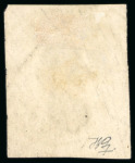 Stamp of Paraguay 1878, 5c on 2r blue, black surcharge, used
