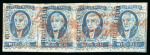 Stamp of Mexico 1856, 1/2r and 8r selection of seven items used and unused