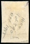 Stamp of Mexico 1856, 1/2r and 8r selection of seven items used and unused