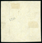 Stamp of German States » Thurn and Taxis 1852-58, 1kr black on olive-grey, a very fresh mint block of four