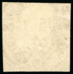 Stamp of German States » Saxony 1850, 3pf vermilion, two forgeries including one marginal Sperati