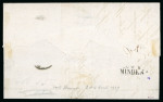 Stamp of German States » Brunswick 1852-56, 3sgr orange-red on cover
