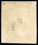 Stamp of Great Britain 1840, 1d black pl.8 IK, with fine to good margins, cancelled by Maltese Cross