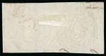 Stamp of Great Britain » 1847-54 Embossed 1847-54 Embossed 1s green pair, with close to huge margins, neatly cancelled