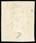 Stamp of Great Britain 1840, 1d black and 2d blue group