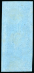 Stamp of Italian States » Papal States 1852, 7b light grayish blue, vertical block of eight, used