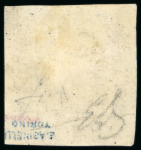 Stamp of Italian States » Sardinia 1851, 5c black, unused with traces of gum