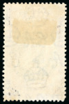 Stamp of Falkland Islands 1933 Centenary 10s used with neat partial cancel of Fox Bay double circle ds