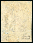 Stamp of St. Helena 1856-80, Small group incl. 1856 6d imperf. mint o.g. with good to large margins