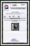 Stamp of United States » 1847 Issue 1847, George Washington, 10c black, left sheet margin,
